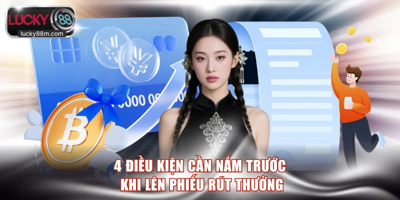 4 điều kiện cần nắm trước khi lên phiếu rút thưởng
