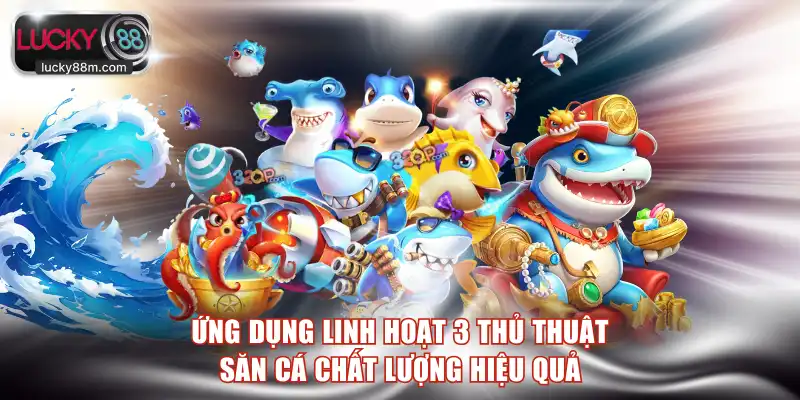Ứng dụng linh hoạt 3 thủ thuật săn cá chất lượng hiệu quả